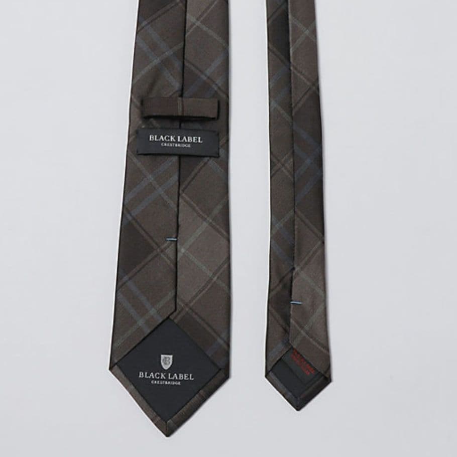 【新品】ブラックレーベルクレストブリッジ　ネクタイ　ブラウン　バーバリー　445