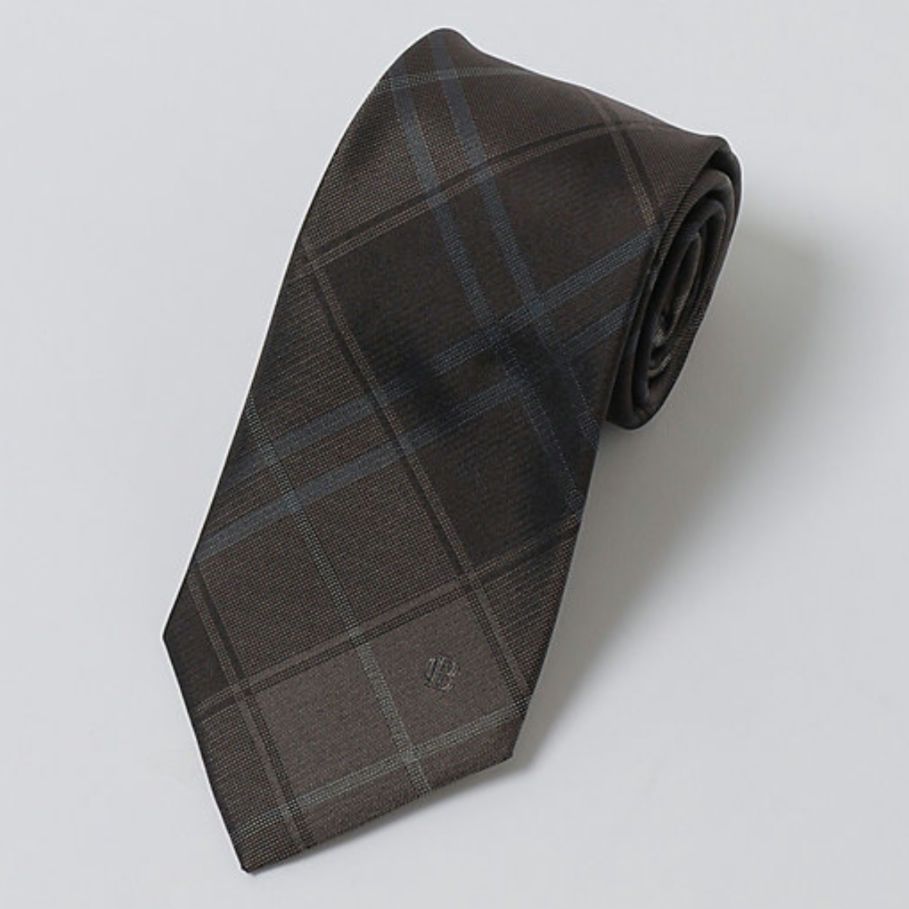 【新品】ブラックレーベルクレストブリッジ　ネクタイ　ブラウン　バーバリー　445