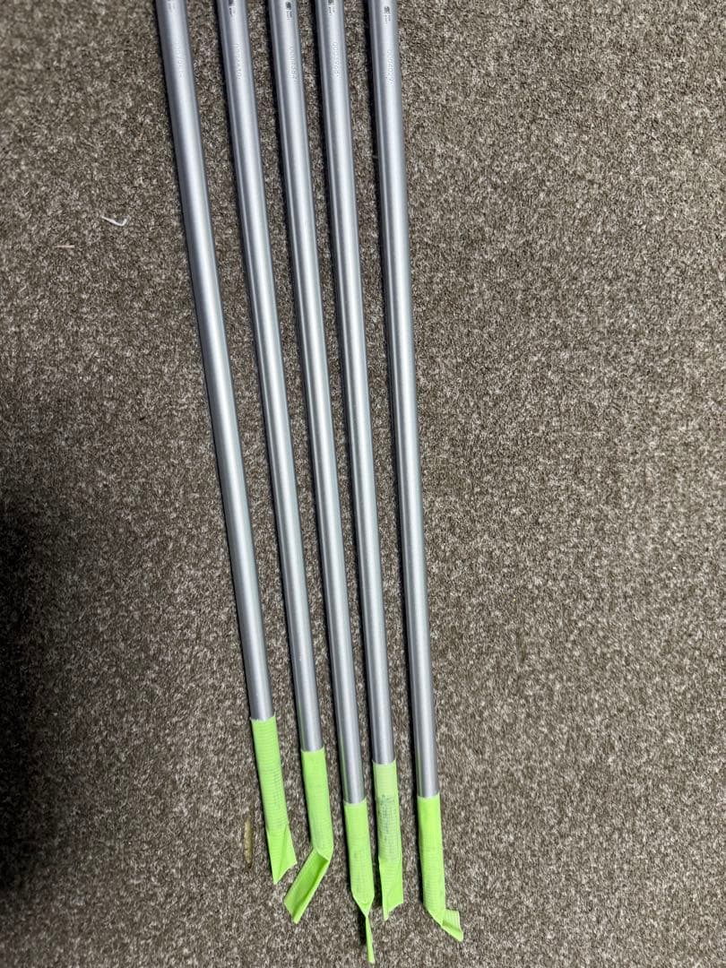 MCI 60S シャフト 5本セット　※6番からPまで