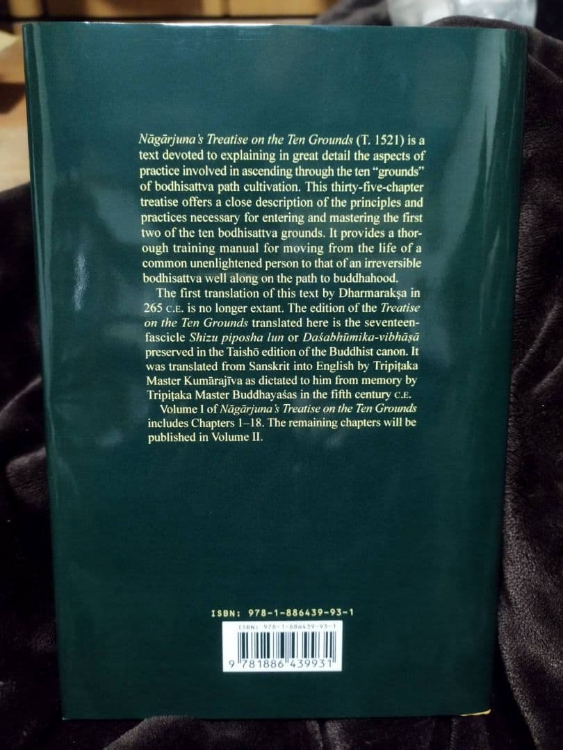 Nāgārjuna's Treatise on the Ten Grounds