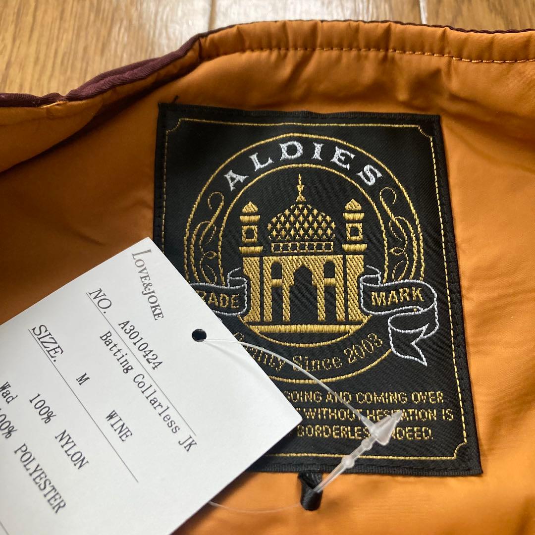 エキスパンダ　ALDIES ノーカラージャケット Mサイズ