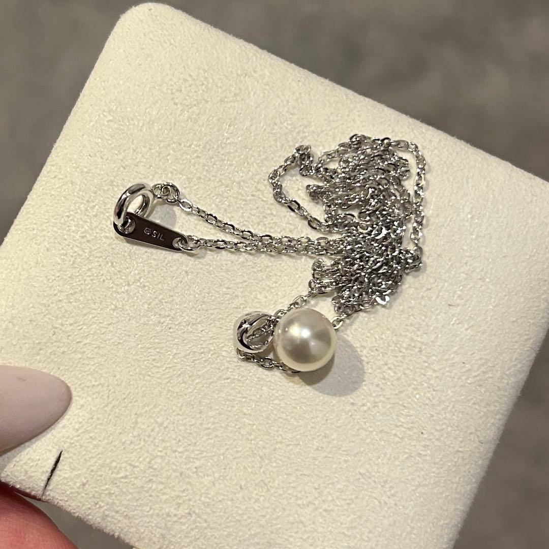 Mikimoto 真珠ペンダントネックレス