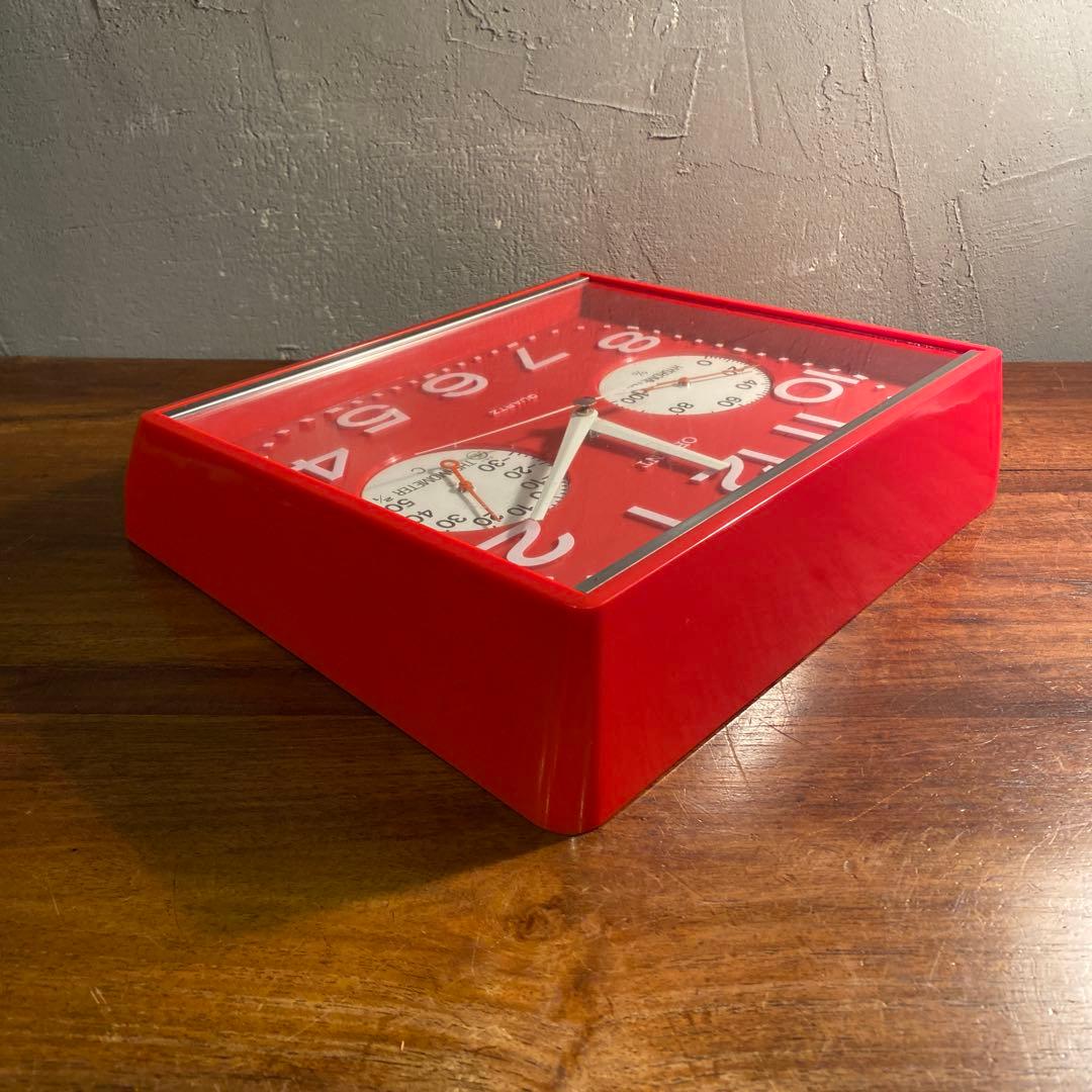 昭和レトロ デッドストック ORIENクオーツ掛時計 KC105AZ