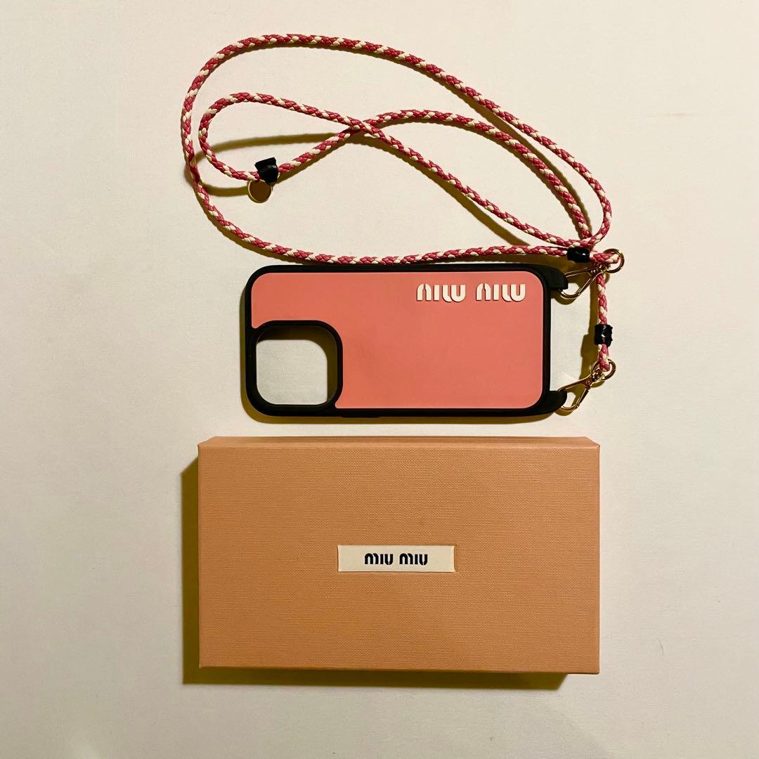 miu miu ミュウミュウ iPhone14 Pro ケース