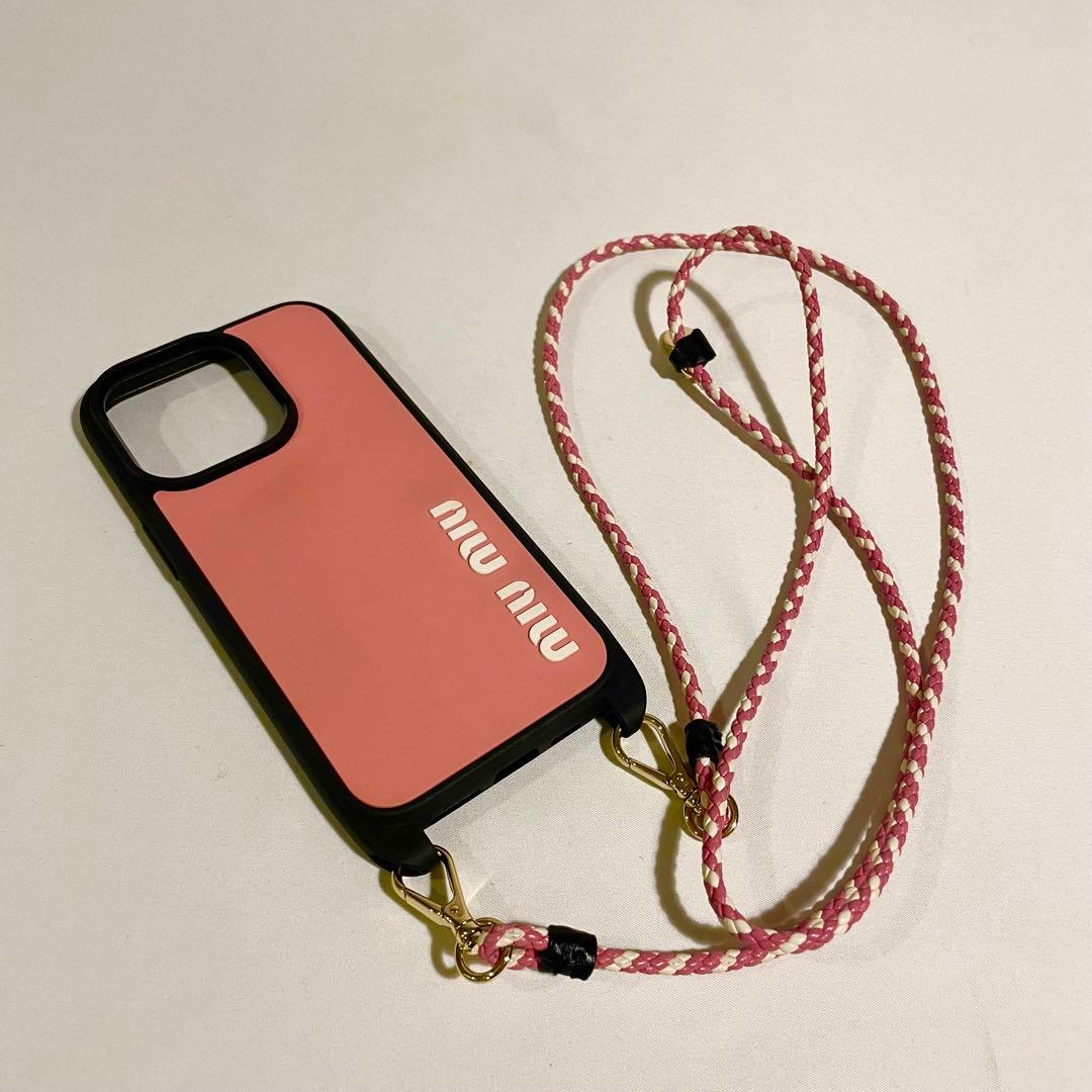 miu miu ミュウミュウ iPhone14 Pro ケース
