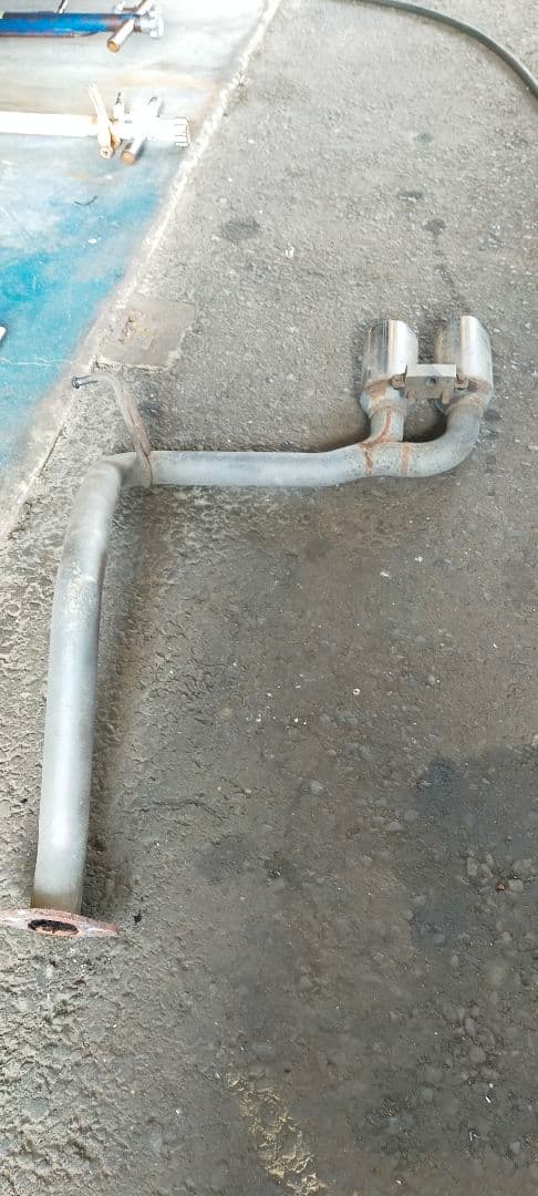 ミラジーノ L700 SP ステンレス デュアルテールマフラー 2本出し用メッキ