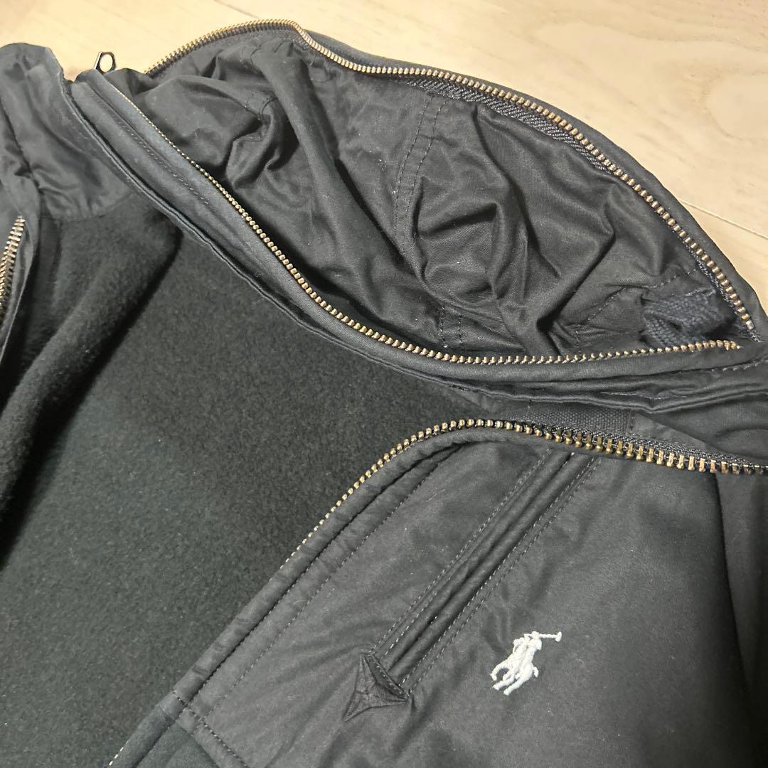 POLO Ralph Lauren 90s 黒 ジャケット ダブルジップ