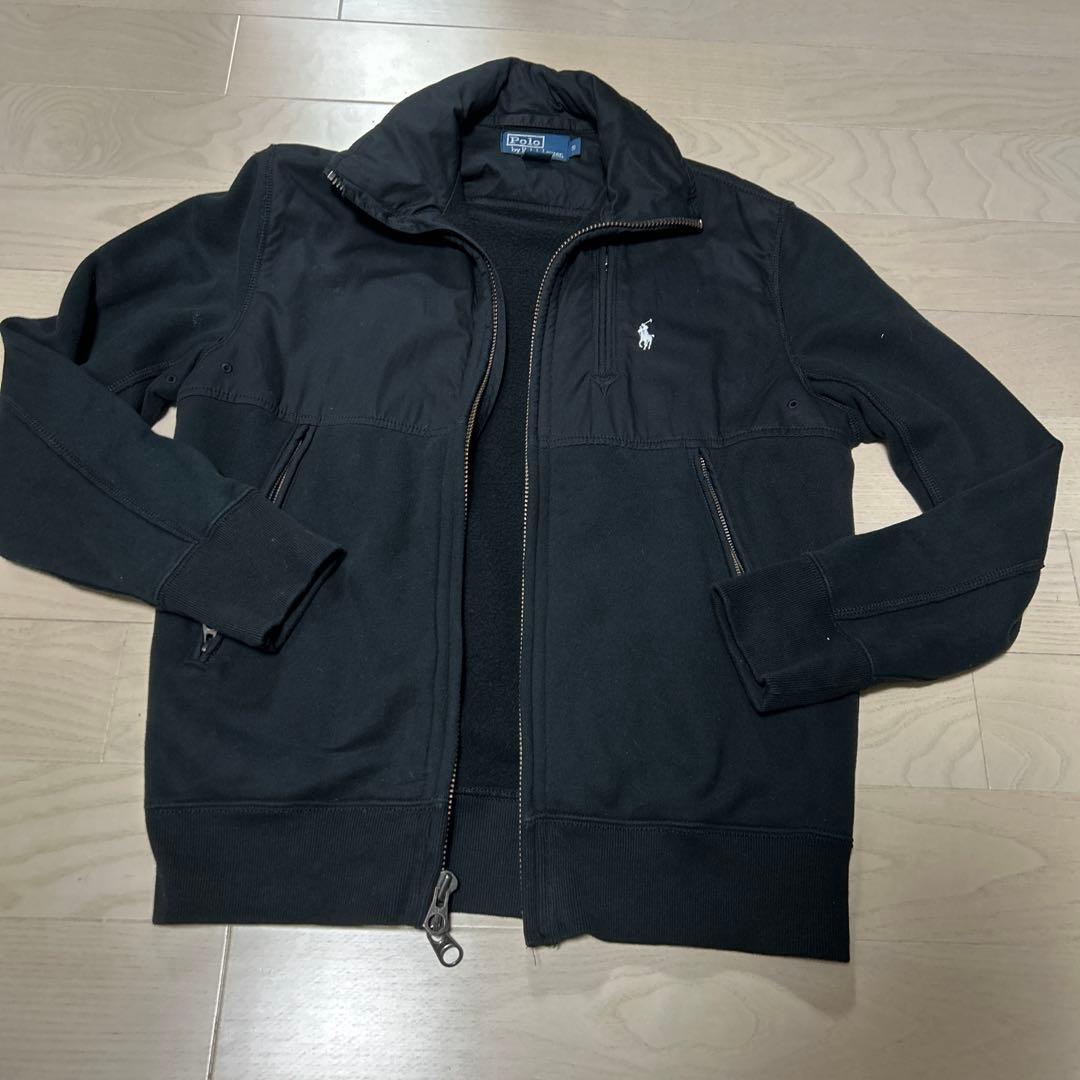 POLO Ralph Lauren 90s 黒 ジャケット ダブルジップ