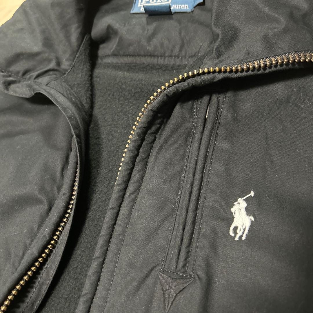POLO Ralph Lauren 90s 黒 ジャケット ダブルジップ