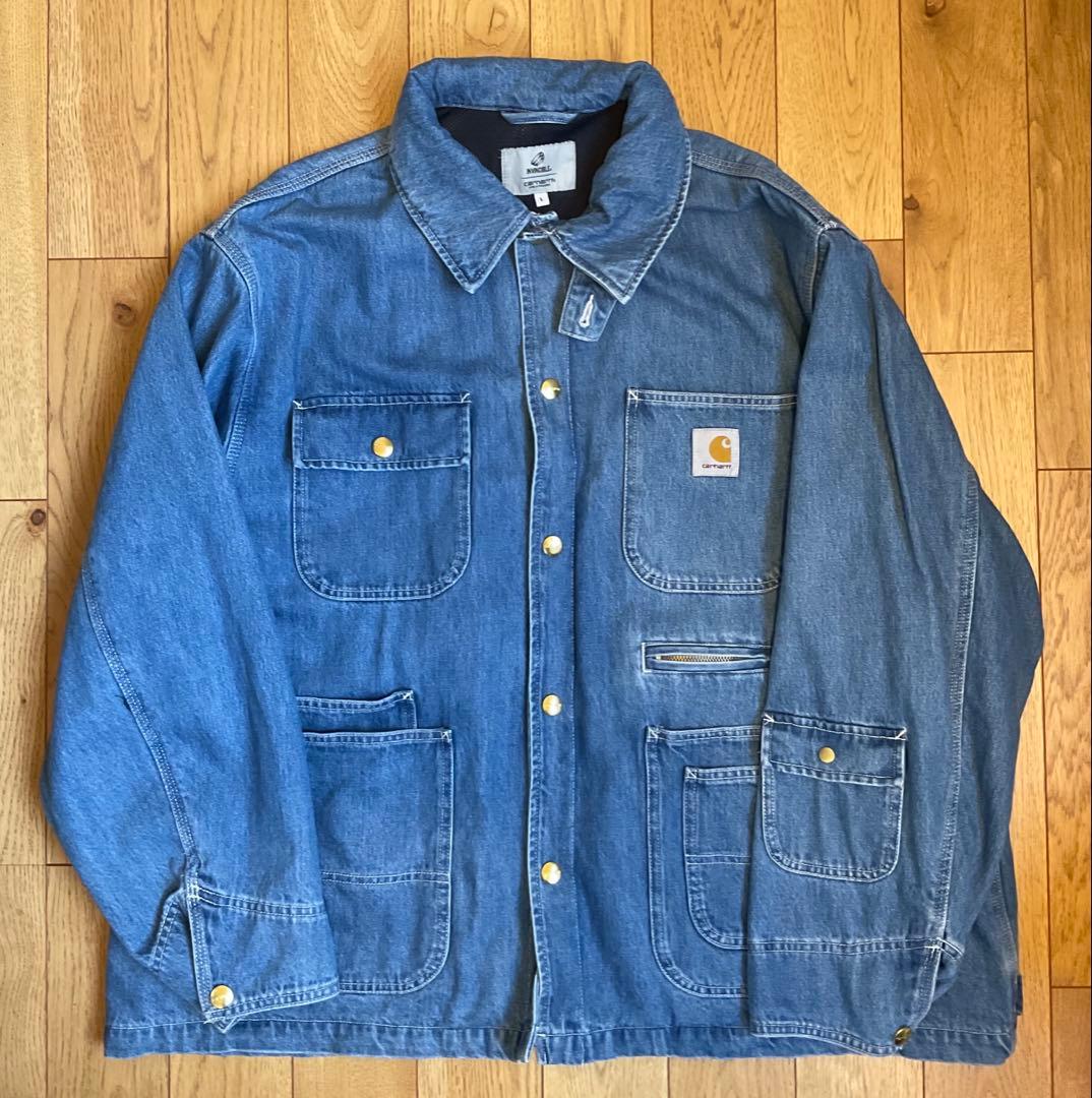 ジャケット・アウター Carhartt INVINCIBLE DENIM CHORE COAT WIP