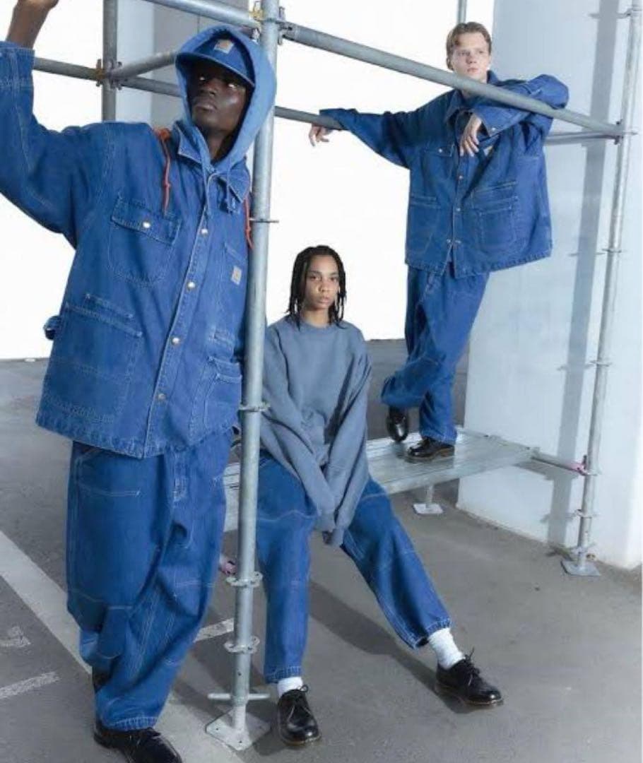 ジャケット・アウター Carhartt INVINCIBLE DENIM CHORE COAT WIP