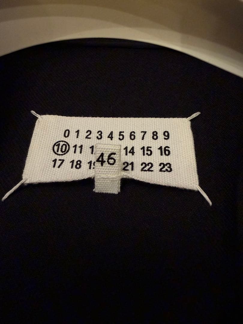 Maison Margiela メゾンマルジェラ　ブラック ノーカラージャケット