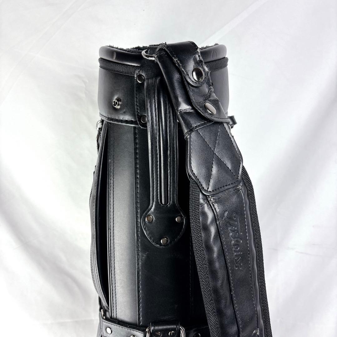 【美品】タイトリスト Titleist ゴルフバッグ キャディバッグ 4分割