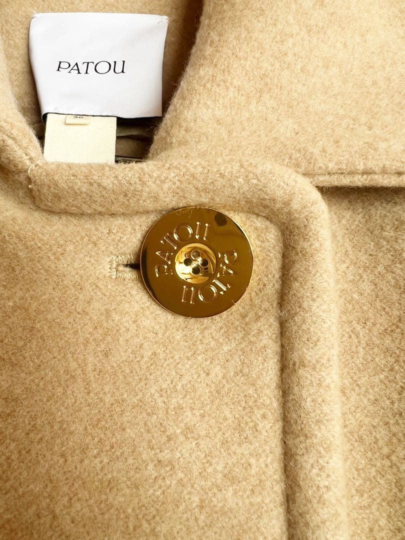 【試着のみ新品同様】PATOU パトゥ ウールコート 36 ベージュ