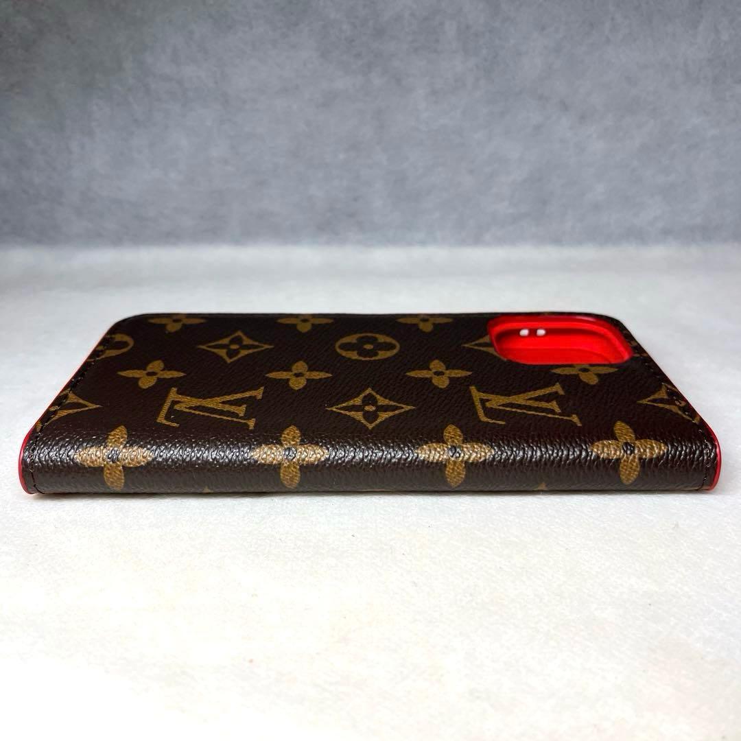 【美品】LOUIS VUITTON iPhone 13ProMax手帳型ケース