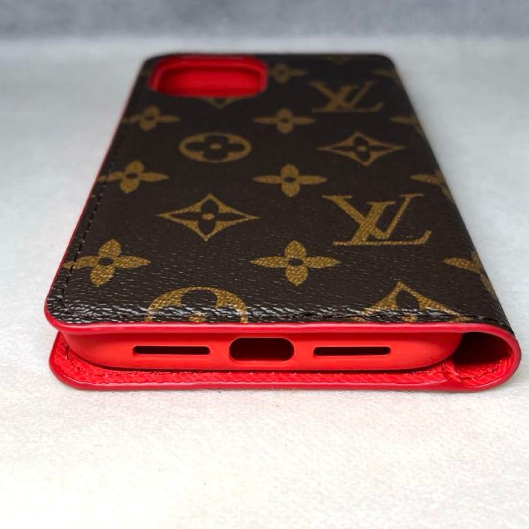 【美品】LOUIS VUITTON iPhone 13ProMax手帳型ケース