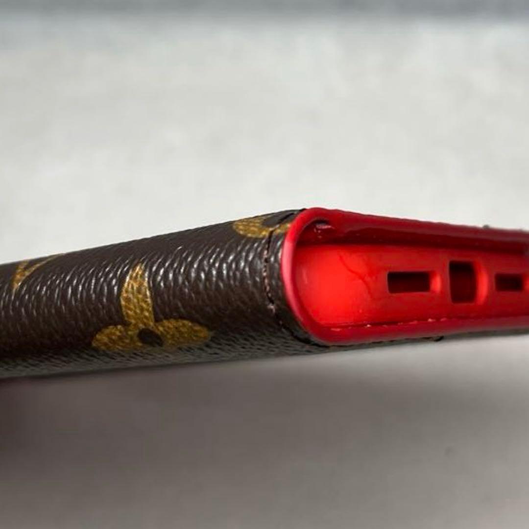 【美品】LOUIS VUITTON iPhone 13ProMax手帳型ケース