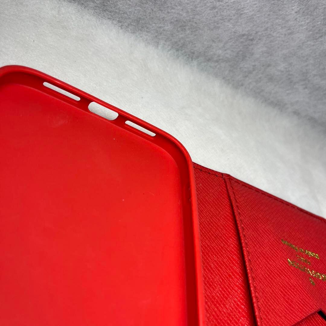 【美品】LOUIS VUITTON iPhone 13ProMax手帳型ケース