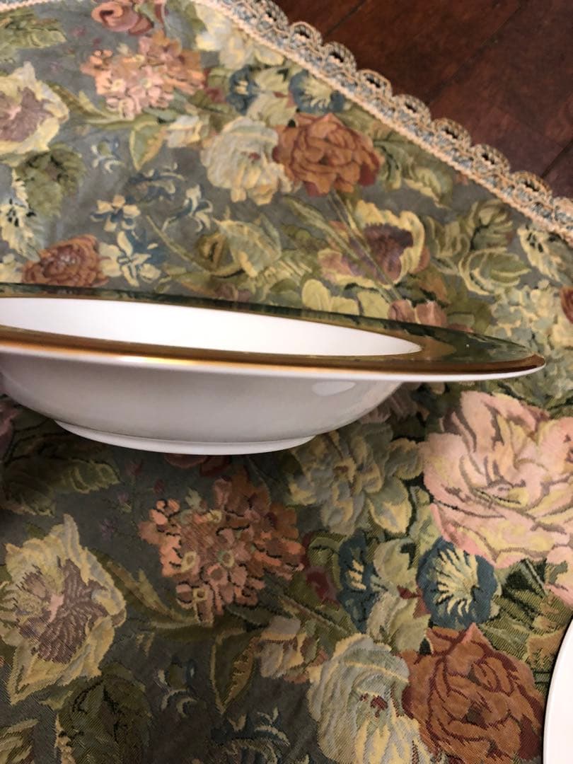 Noritakeフィッツジェラルド22cmスープ皿2枚