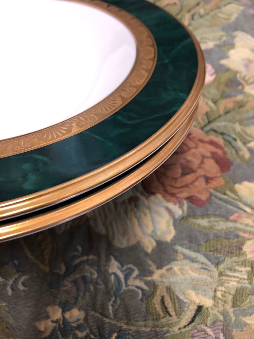 Noritakeフィッツジェラルド22cmスープ皿2枚