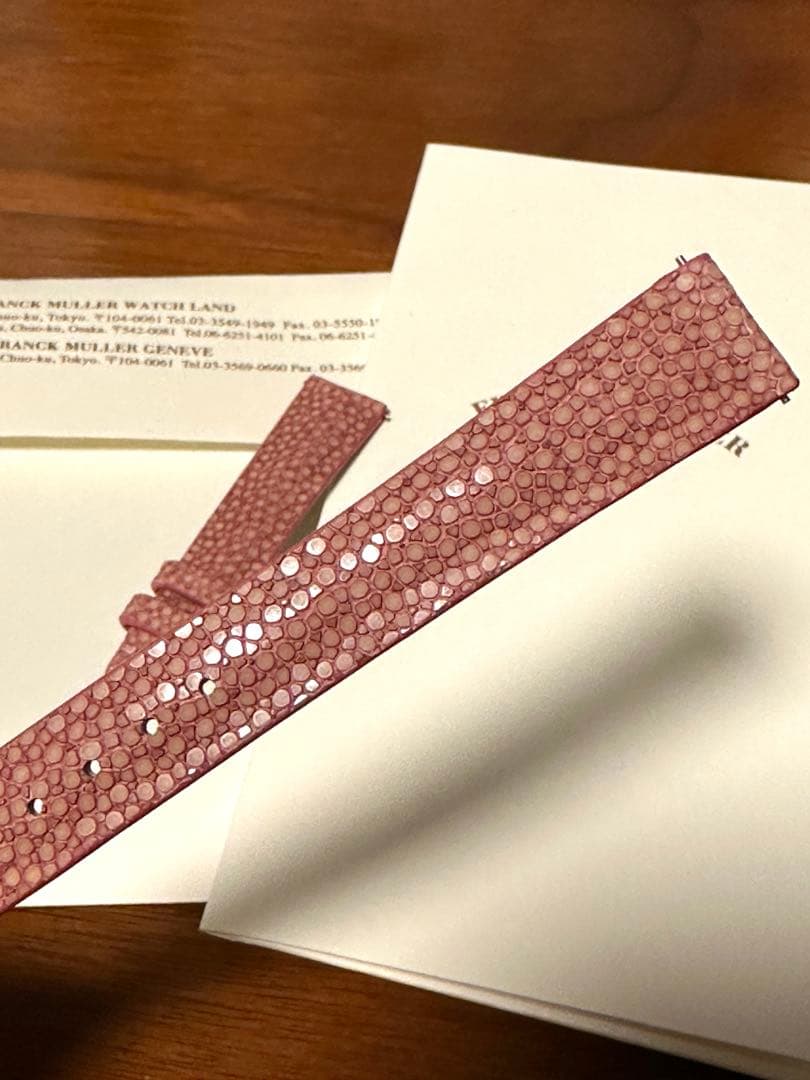 限定販売 フランクミュラー 1752QZ エイ革ベルト