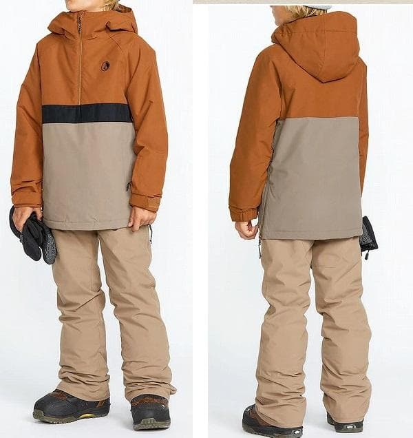 ボルコム キッズ スラフ インシュ レーティッド プルオーバー CRL XS