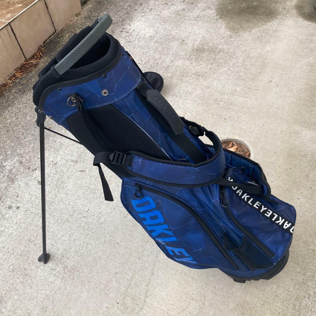 KazupaさまOakley ネイビー キャディバッグ スタンド付き