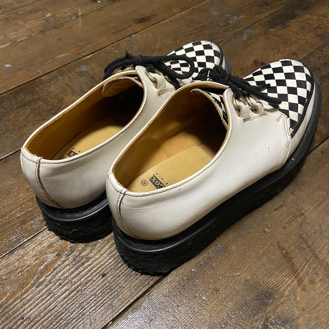 ジョージコックス E COX 7 26ラバーソールチェッカーフラッグ