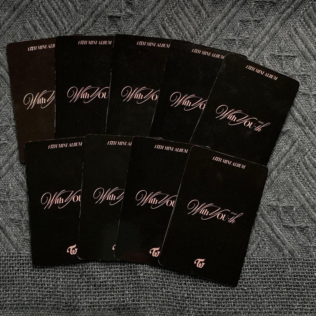 twice インガ with you-th サノク セット9枚