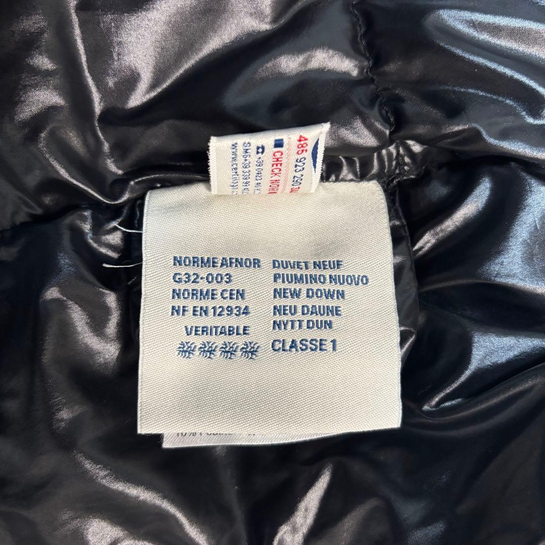 モンクレール ガーニージレ ダウンベスト Sサイズ 黒