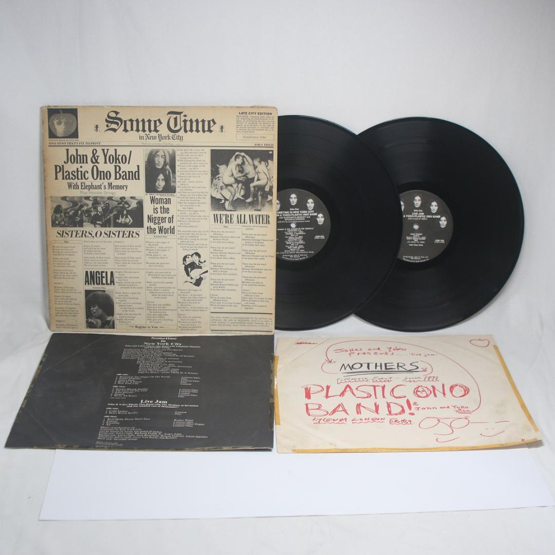 米LP JOHN &YOKO Sometime in New York City