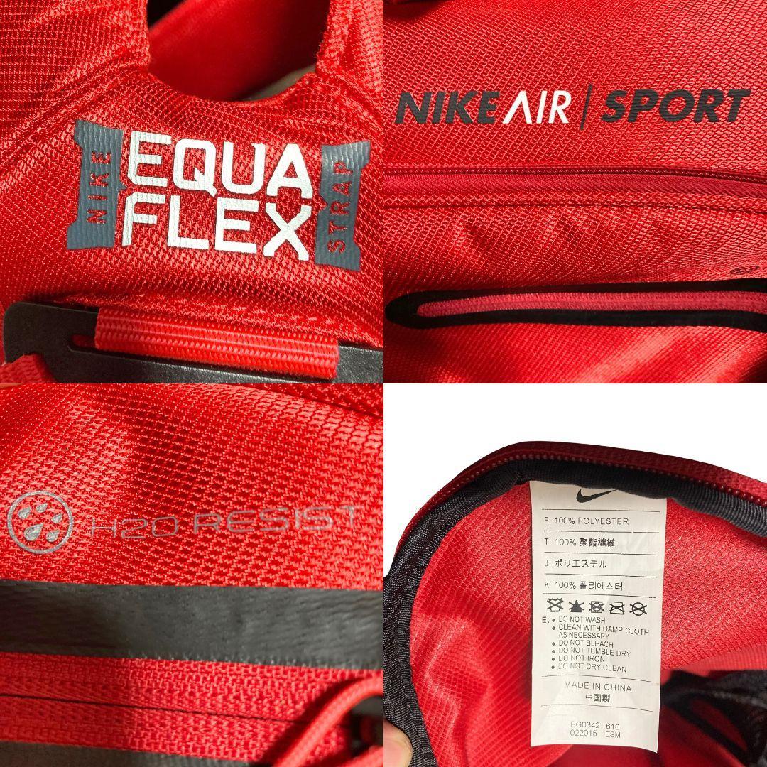 NIKE ナイキ ゴルフ スタンドバッグ キャディバッグ 赤 軽量 メンズ