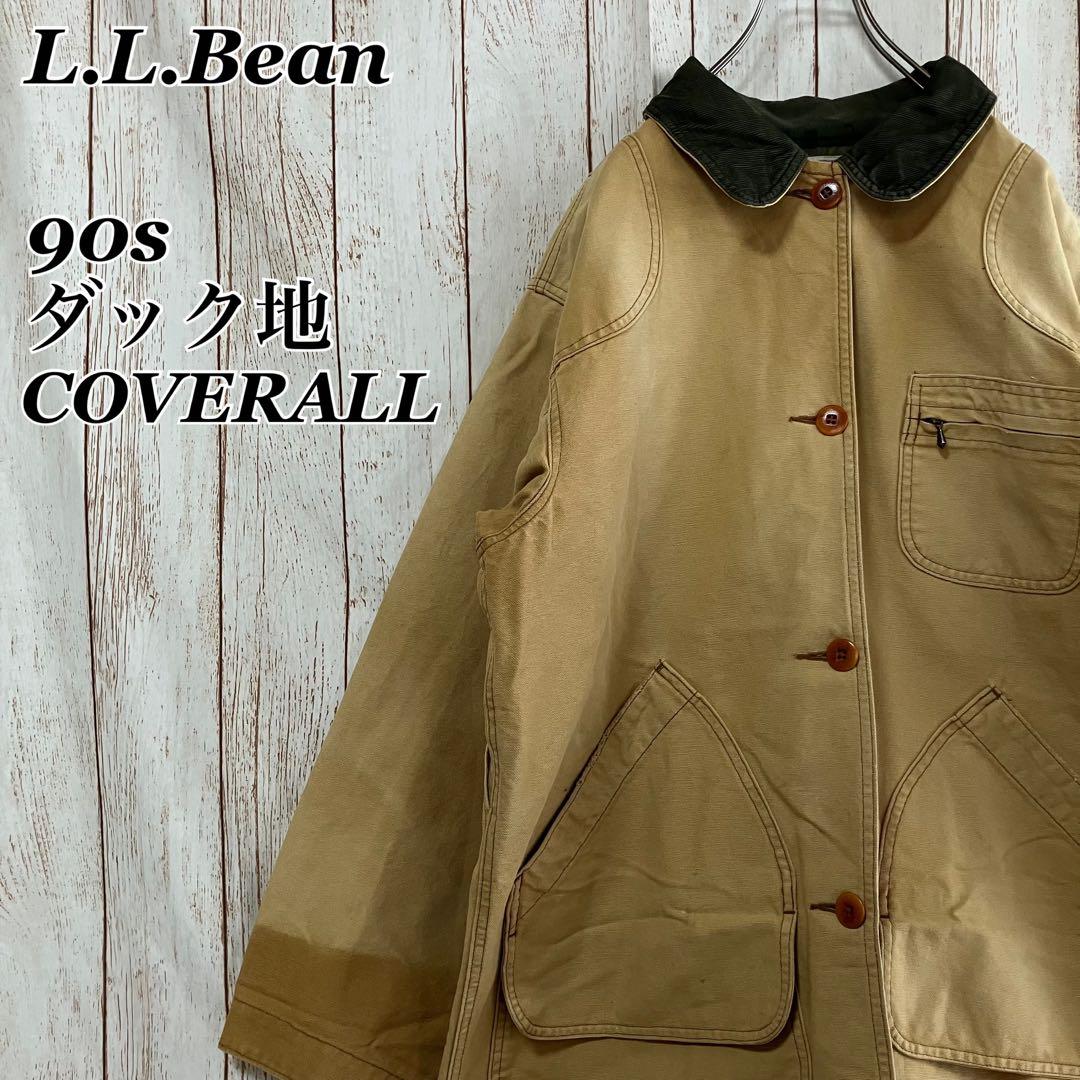 1270 90sエルエルビーンハンティングジャケットダック地アメリカUSA古着