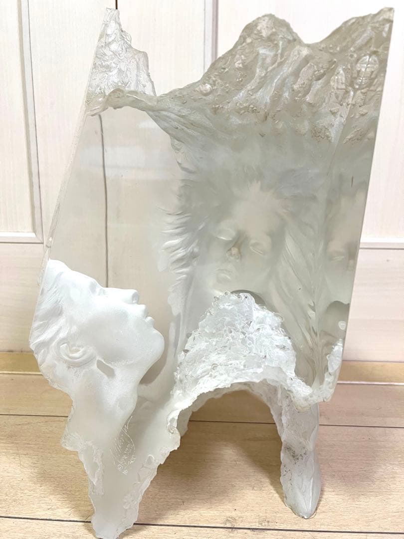 【希少】マイケルウィルキンソン アクリル彫刻