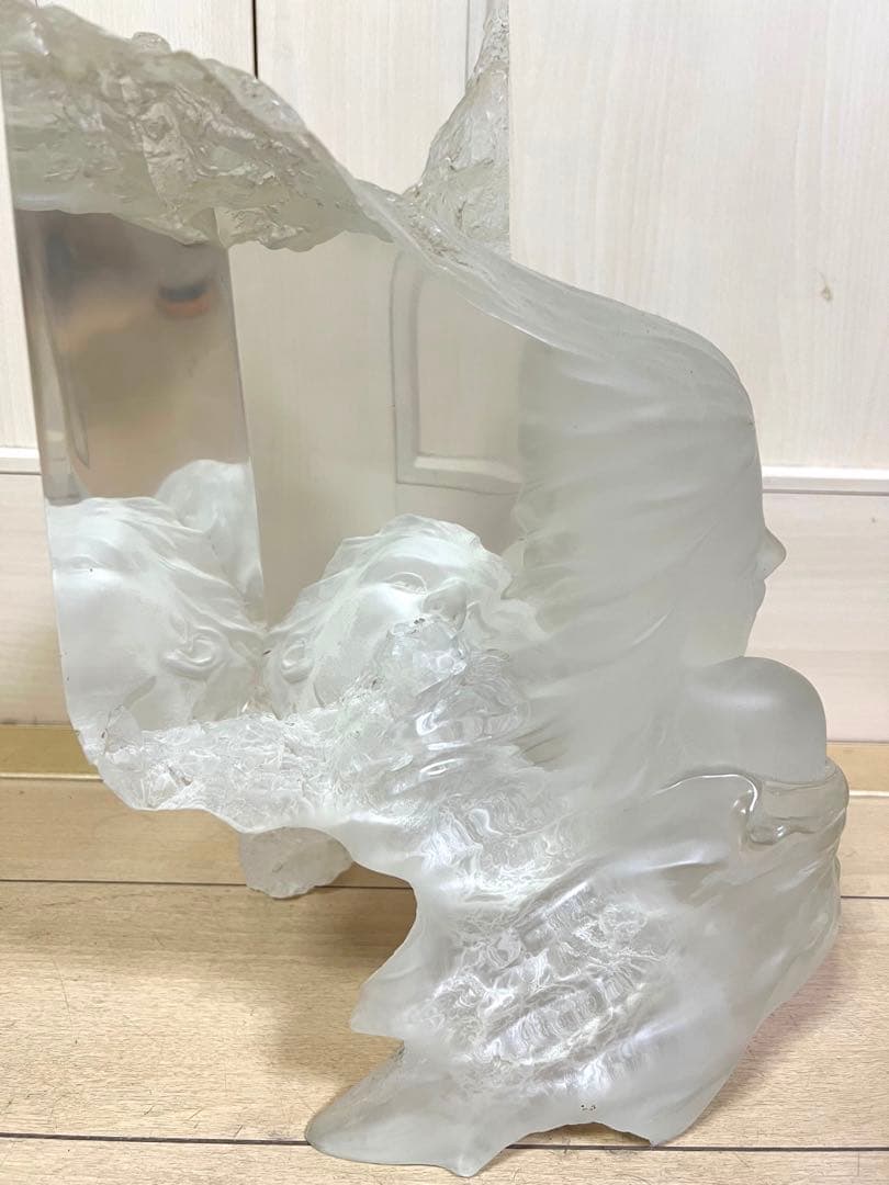 【希少】マイケルウィルキンソン アクリル彫刻