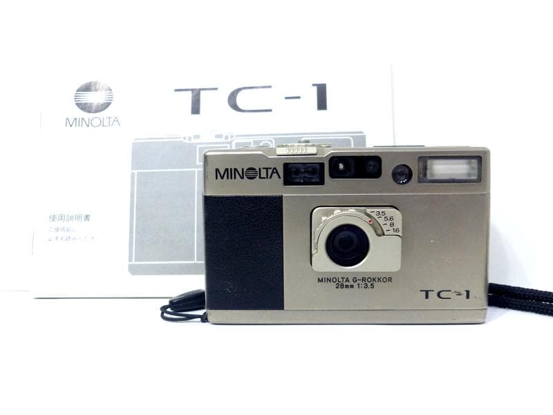 【2496】 MINOLTA ミノルタ TC-1 コンパクトフィルムカメラ