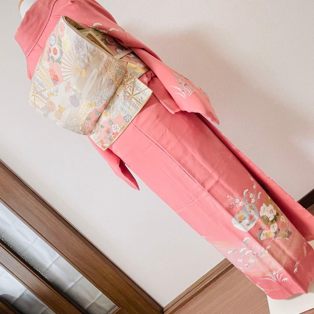 伊勢丹百貨店扱い 4点 フルセット 訪問着 入学式 卒業式 入園式 春 秋 冬