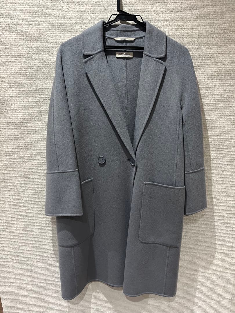 グレー ダブルボタン コート サイズ40