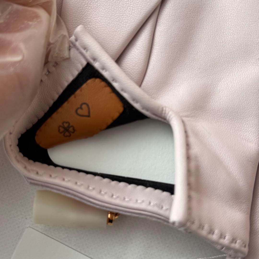 新品＊エルメス＊グローブ＊手袋＊パーソナルオーダー＊モーヴペール