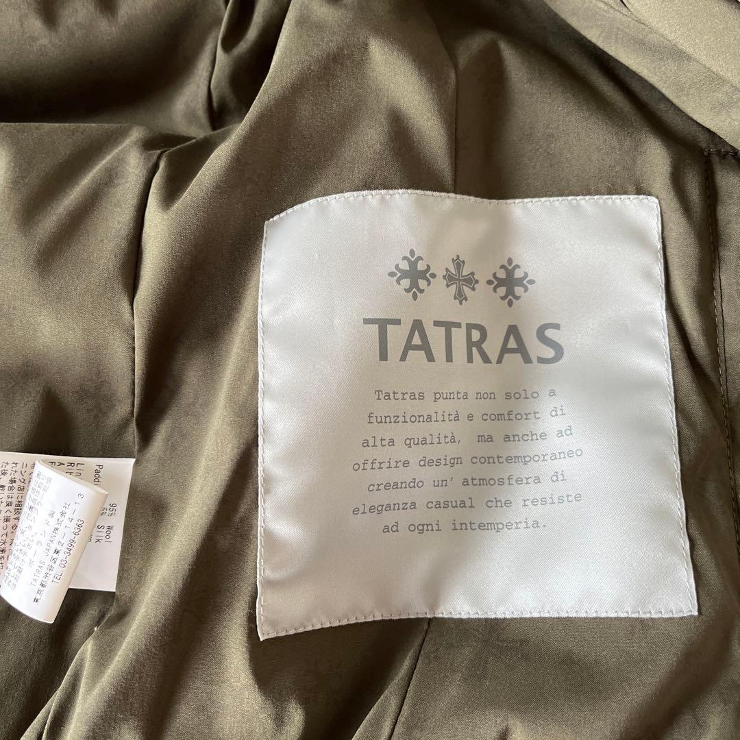 タトラス　ファー付きダウンベスト