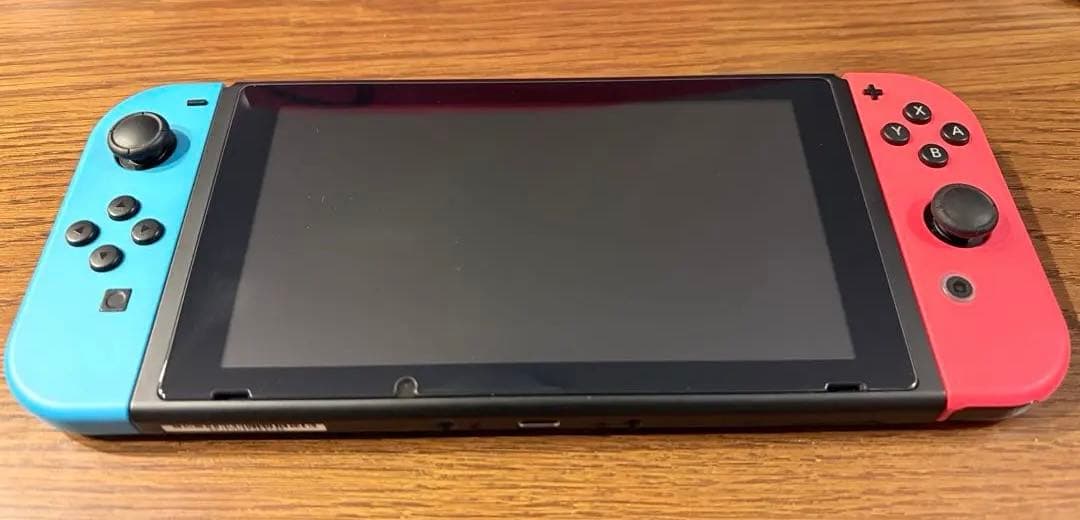 【美品・完品】Nintendo Switch 本体 (ネオンブルー/レッド)