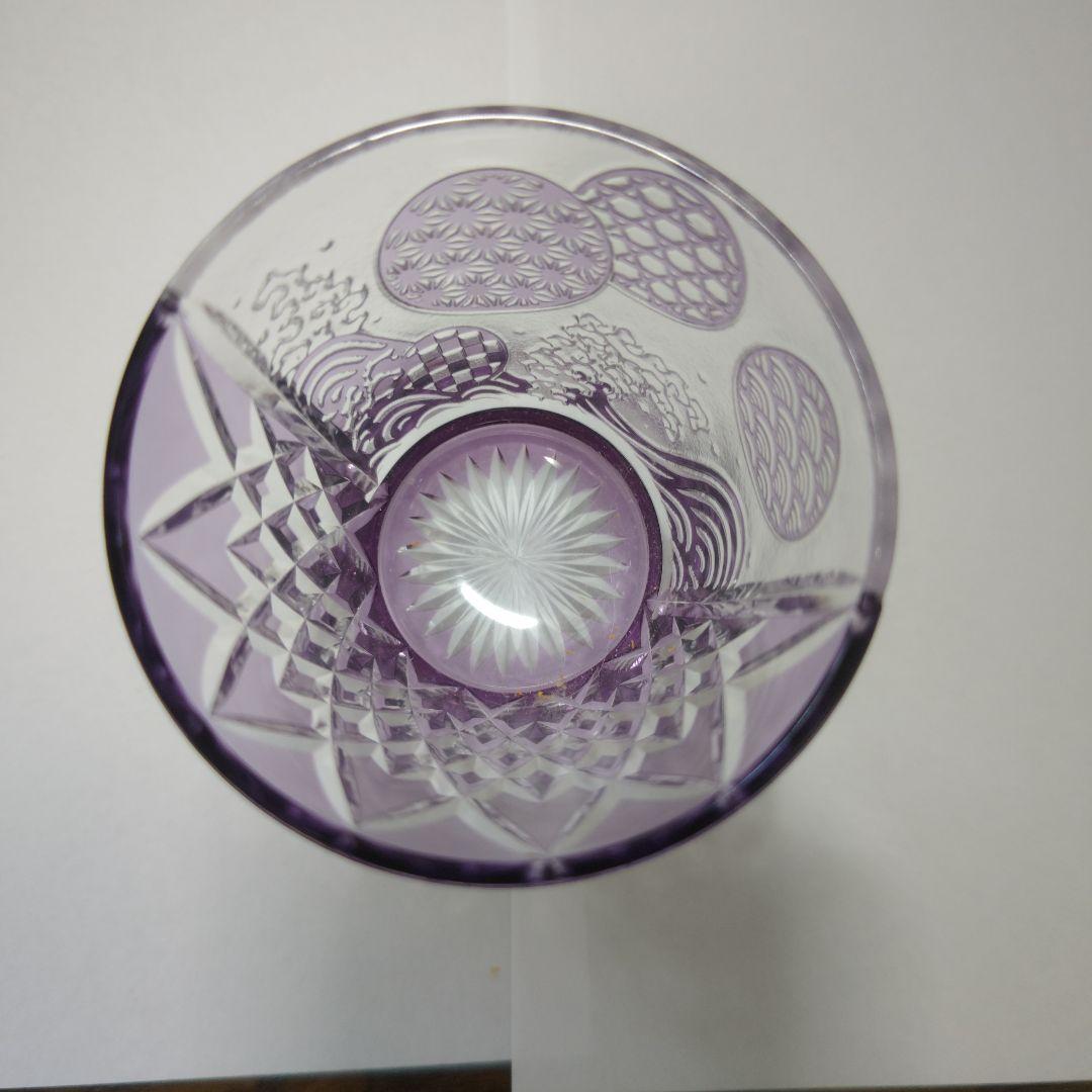 【新品未使用】江戸切子 伝統工芸士 木村泰典