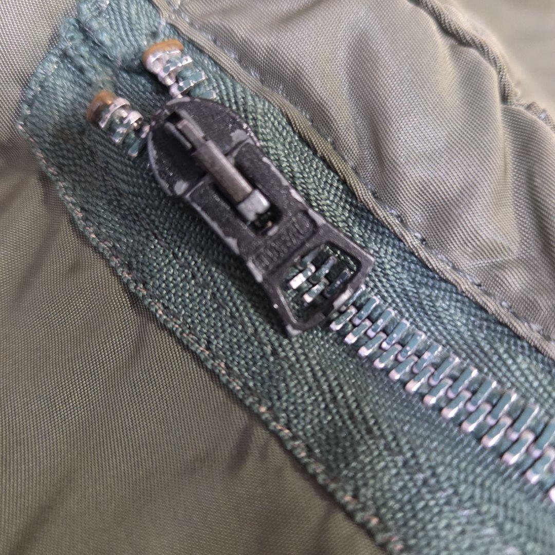 USA製 80s アルファインダストリーズ MA-1 カーキ L