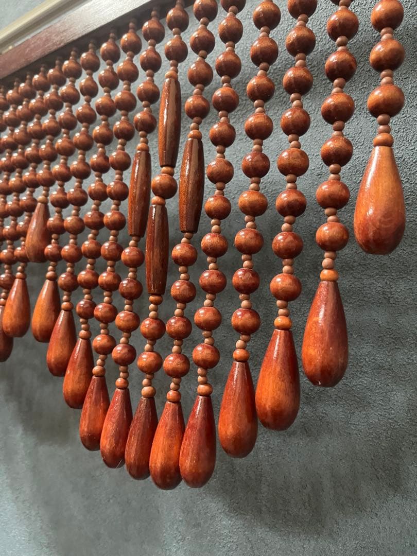 玉のれん ショート丈 昭和レトロ 当時物 インテリア 目隠し