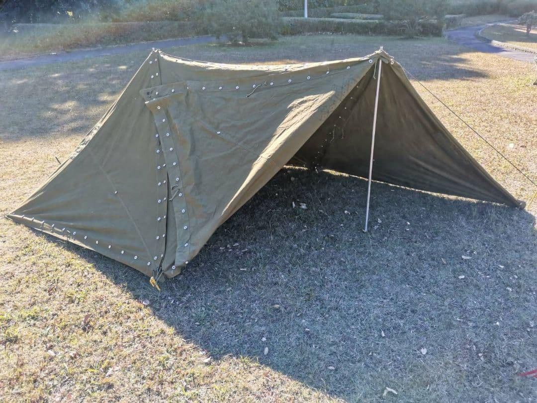 Bランク　ノルウェー軍　シート4枚　パップテント　軍幕　激レア