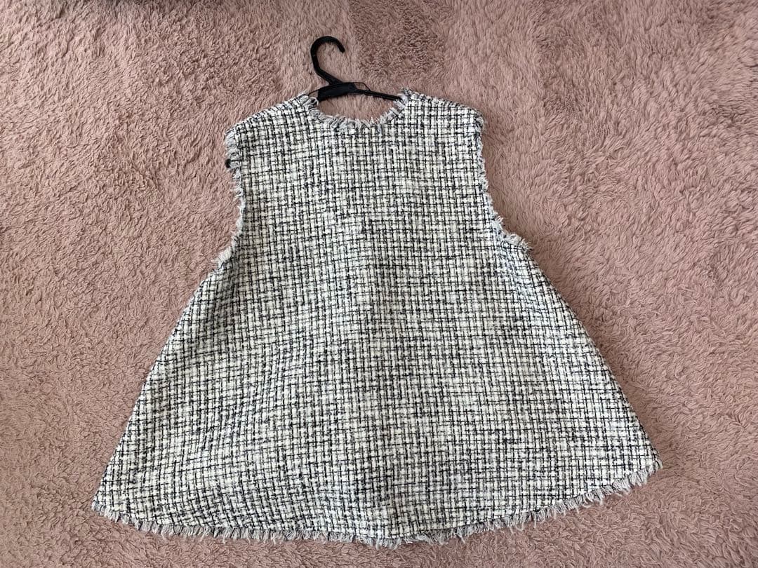 heve ヘイブ MIXツイードジレ