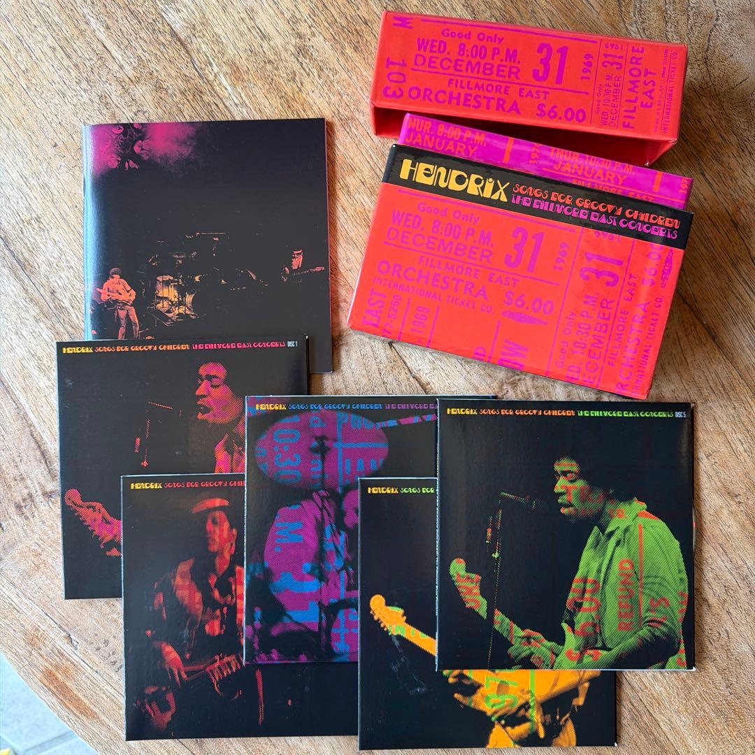 洋楽 JIMI HENDRIX Fillmore East Concert5CDBOX