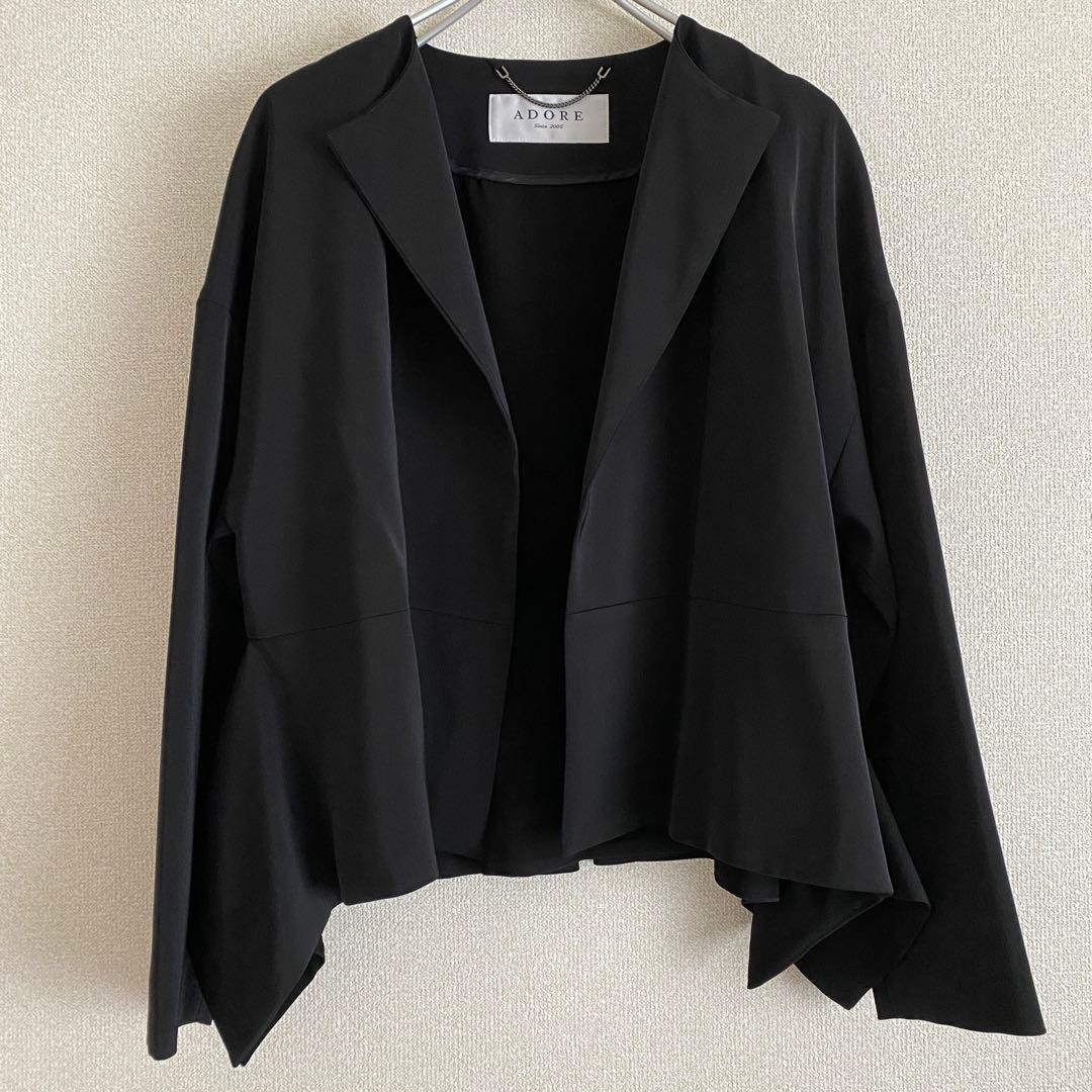 ADORE アドーア　ペプラムジャケット　38 卒業　入学入園　オケージョン