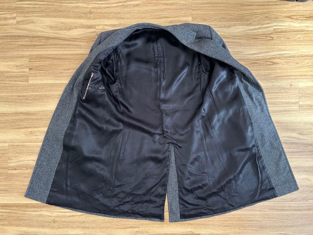 グレーヘリンボーン チェスターコート PS Paul Smith 42/52