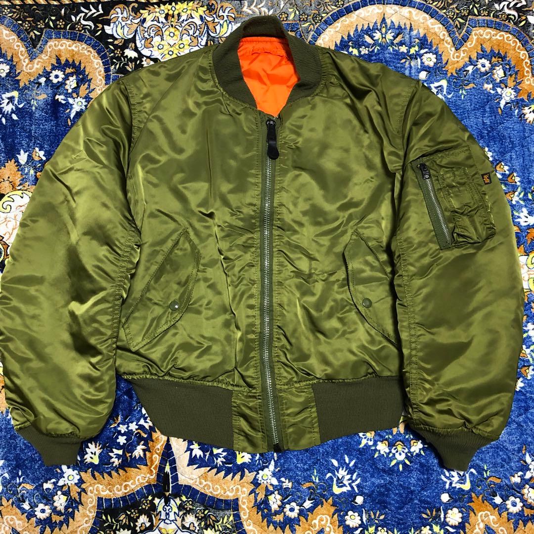 アルファインダストリーズ ma-1 90s USA製